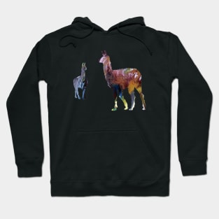 Llama art Hoodie